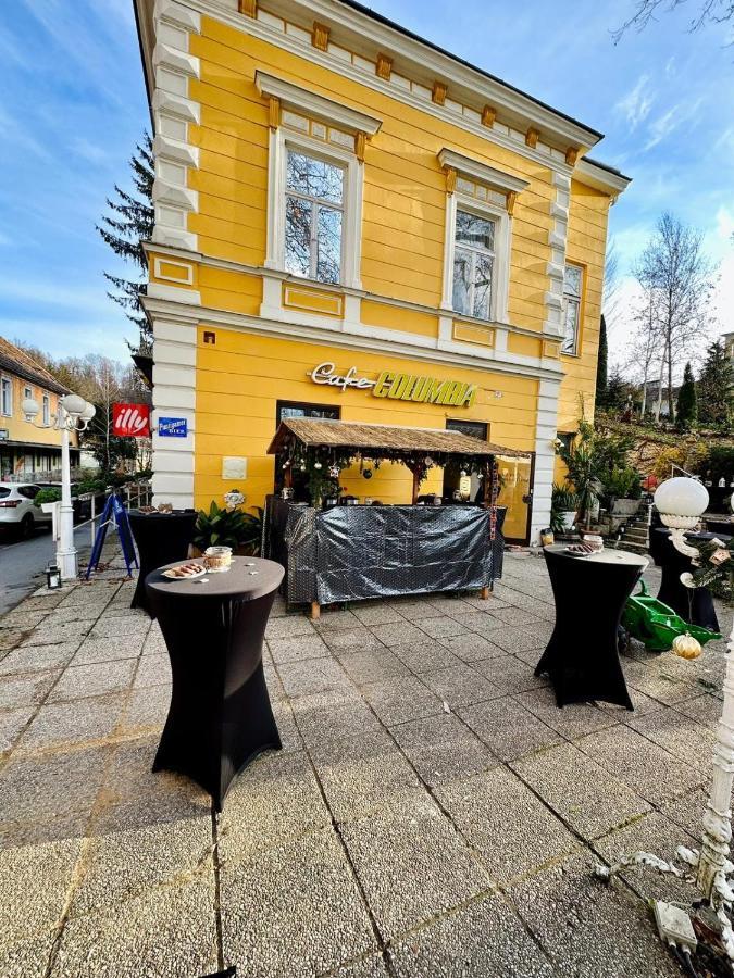 Pension Columbia Inkl. Fruehstueck Im Zentraum Bad Gleichenberg Exteriör bild